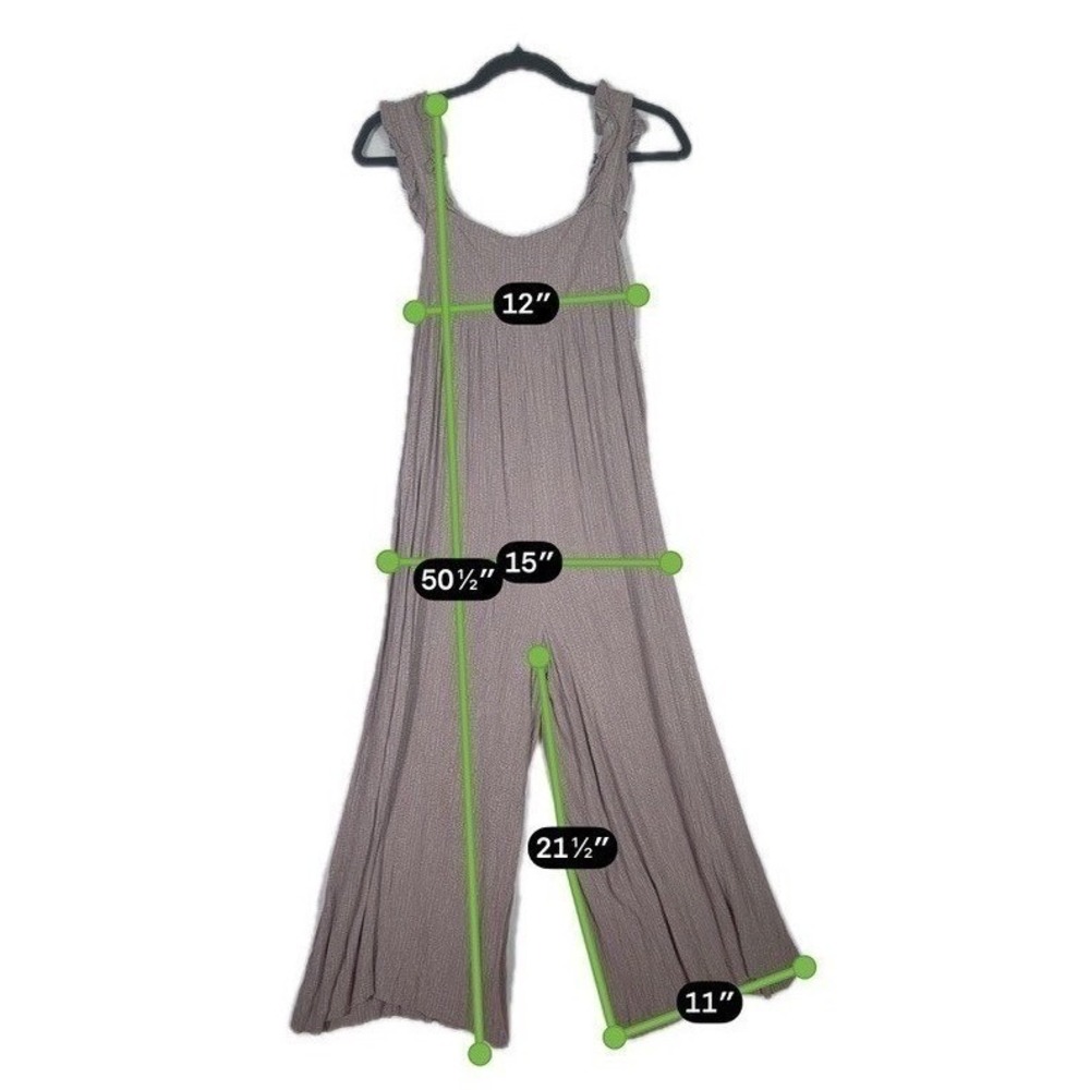 By Together Taupe Wide-Leg Jumpsuit - Picture 6 of 7